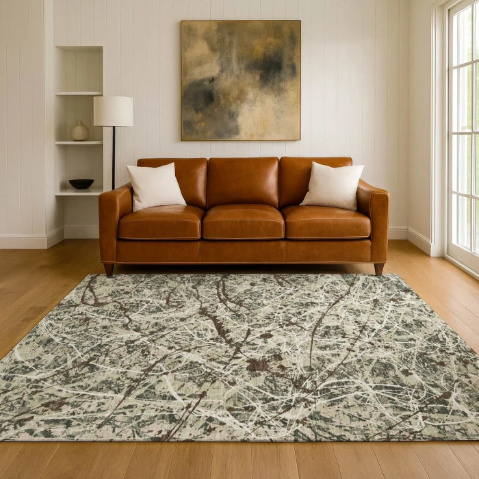 Addison Mayfield Green AMF2389 9ft. x 12ft. Rect. Rug