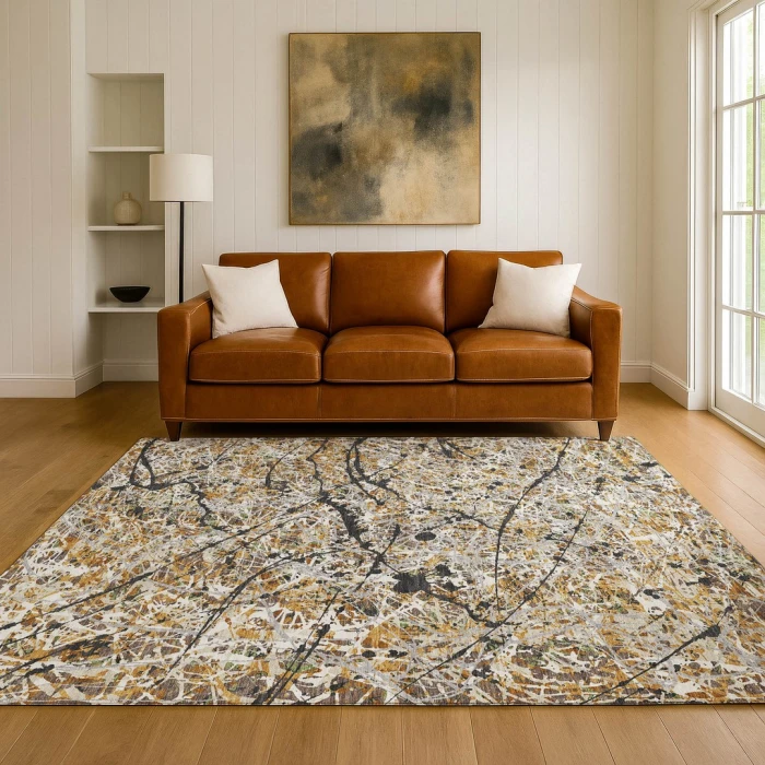 Addison Mayfield Brown AMF2389 9ft. x 12ft. Rect. Rug