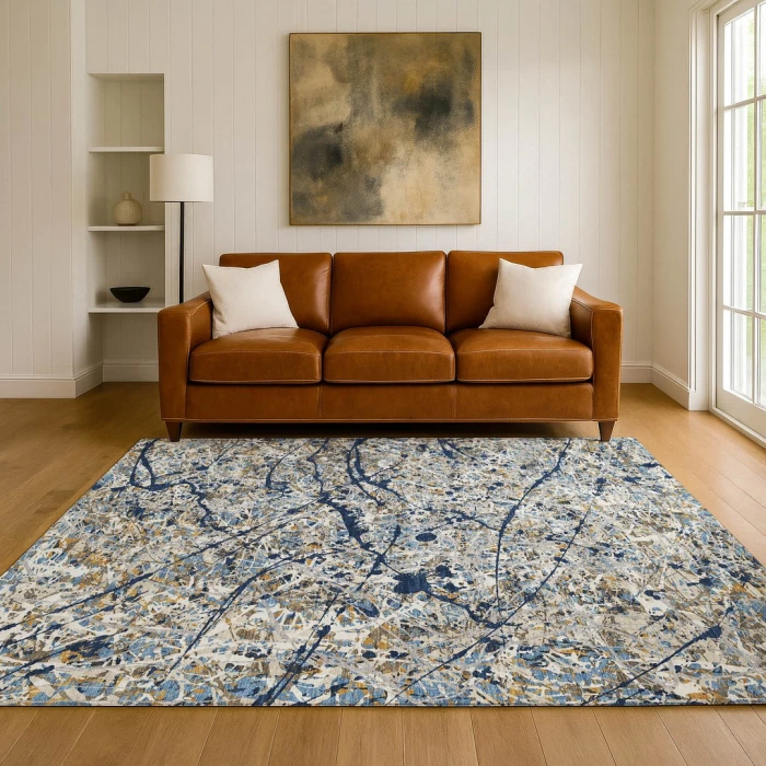 Addison Mayfield Blue AMF2389 9ft. x 12ft. Rect. Rug