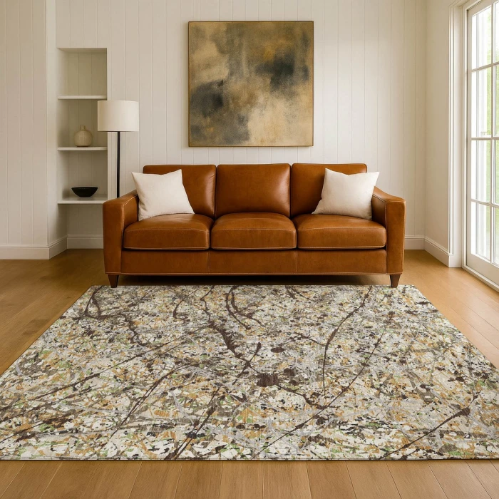 Addison Mayfield Brown AMF2389 9ft. x 12ft. Rect. Rug