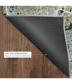 Addison Mayfield Teal AMF2389 9ft. x 12ft. Rect. Rug