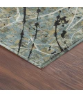 Addison Mayfield Teal AMF2389 9ft. x 12ft. Rect. Rug