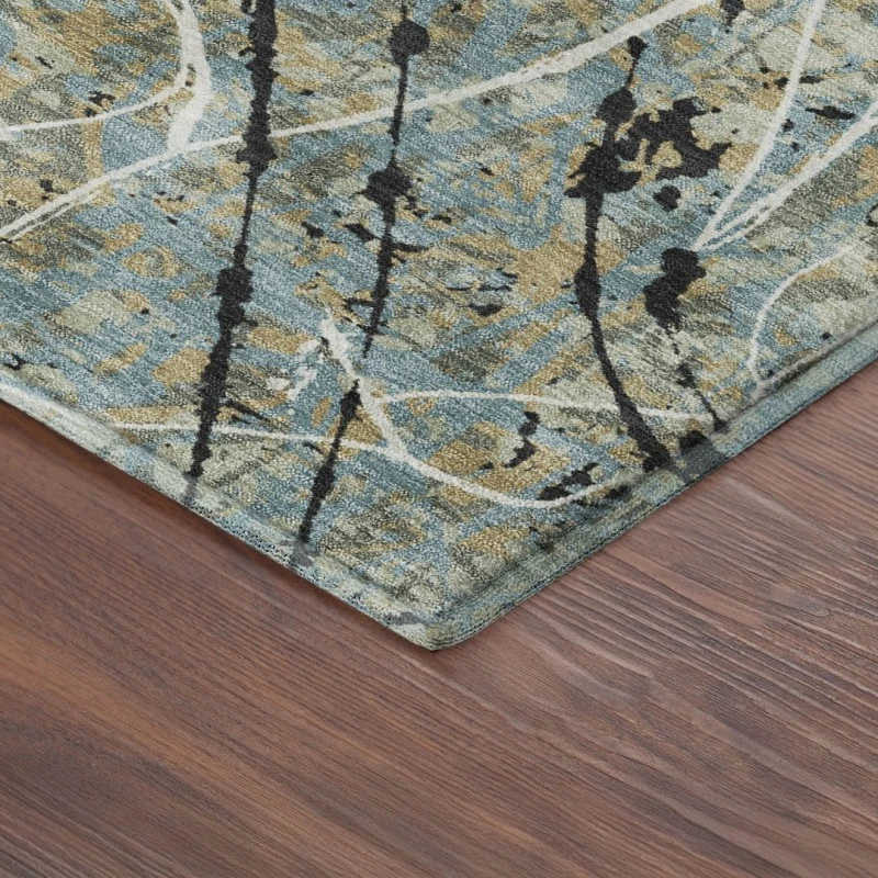 Addison Mayfield Teal AMF2389 8ft. x 10ft. Rect. Rug