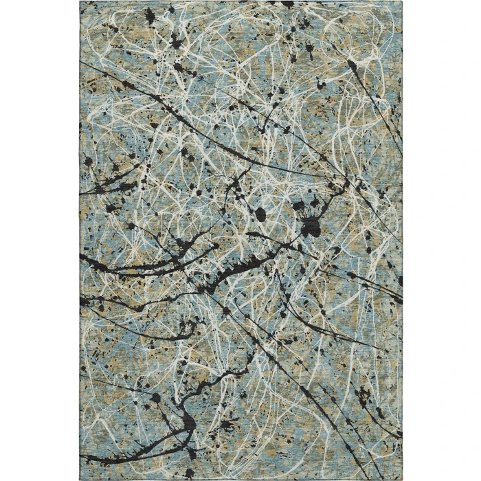 Addison Mayfield Teal AMF2389 9ft. x 12ft. Rect. Rug