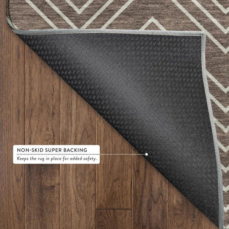 Addison Mayfield Brown AMF2390 5ft. x 7ft. 6in. Rect. Rug