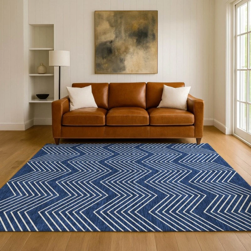 Addison Mayfield Blue AMF2390 5ft. x 7ft. 6in. Rect. Rug