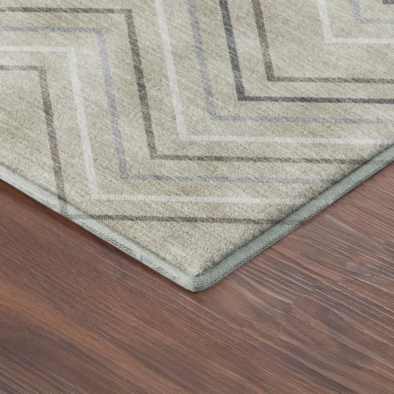 Addison Mayfield Brown AMF2391 - 8ft. Round Rug