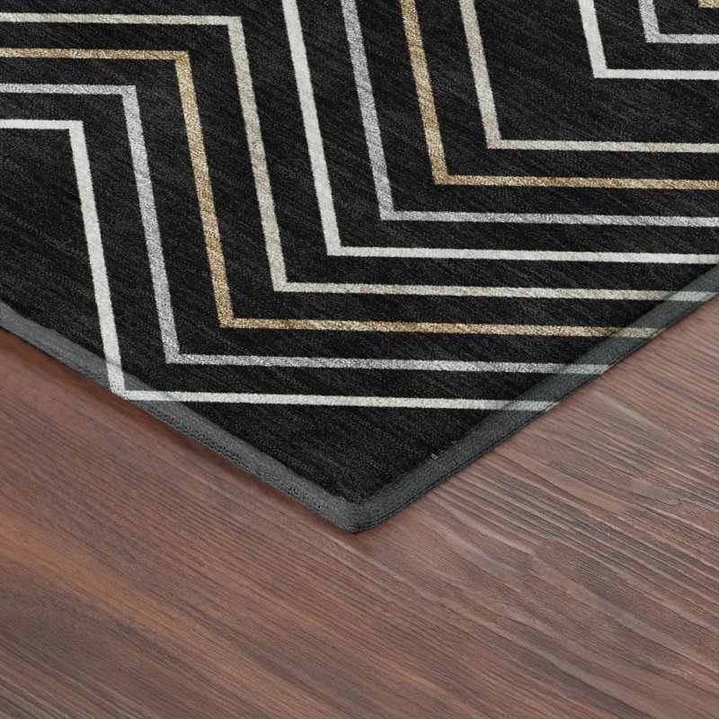 Addison Mayfield Black AMF2391 8ft. x 10ft. Rect. Rug