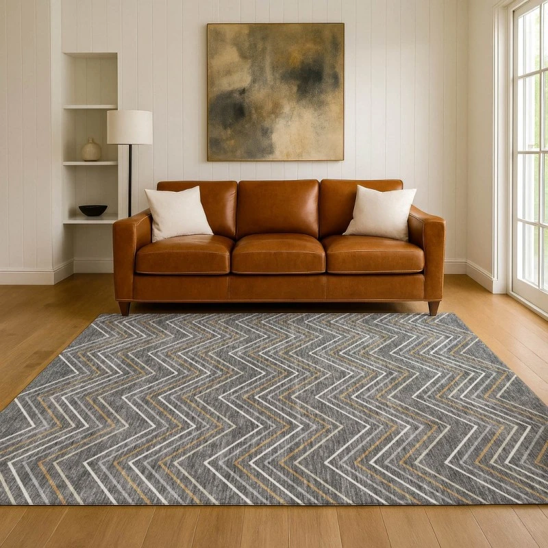 Addison Mayfield Gray AMF2391 2ft. 3in. x 7ft. 6in. Rect. Rug