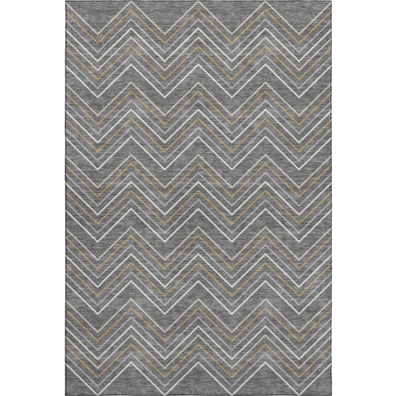 Addison Mayfield Gray AMF2391 2ft. 3in. x 7ft. 6in. Rect. Rug