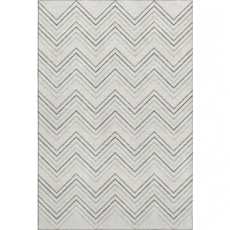 Addison Mayfield Ivory AMF2391 - 8ft. Round Rug