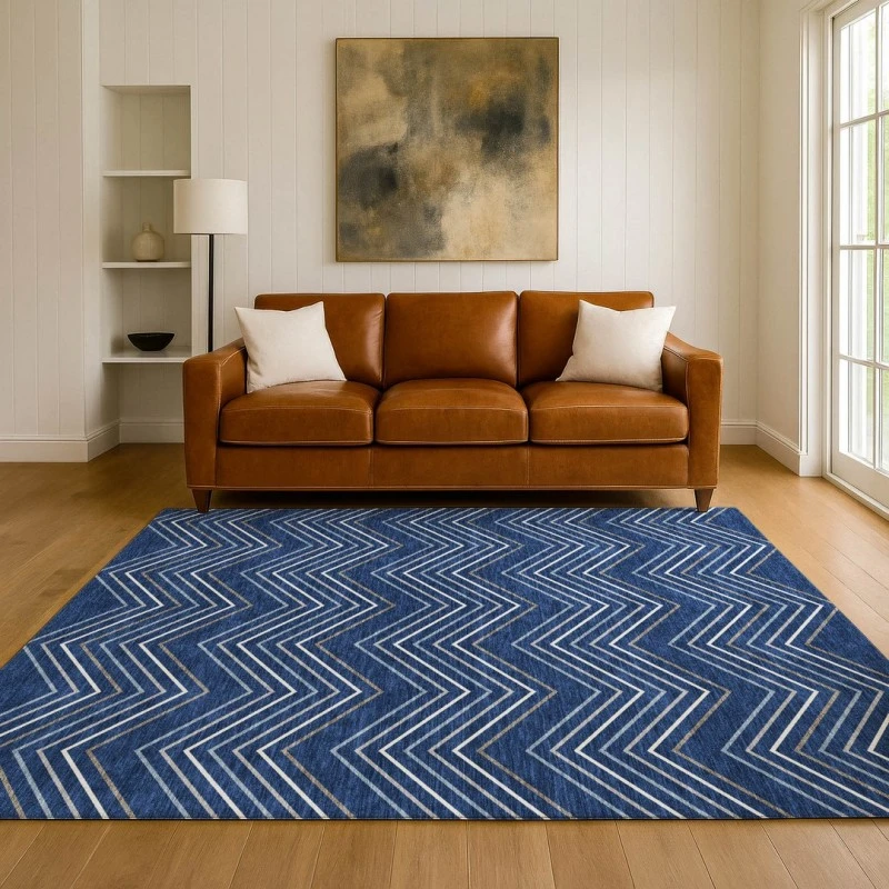 Addison Mayfield Blue AMF2391 8ft. x 10ft. Rect. Rug
