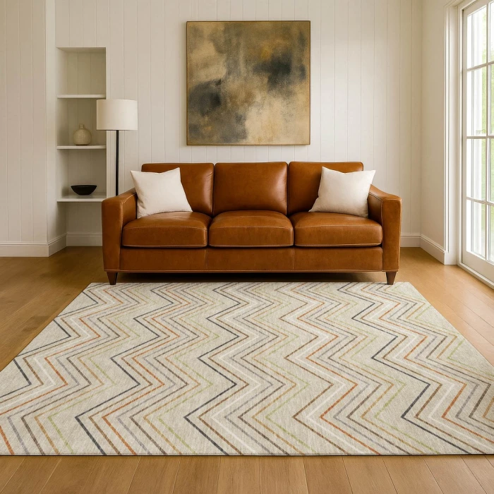 Addison Mayfield Brown AMF2392 2ft. 3in. x 7ft. 6in. Rect. Rug