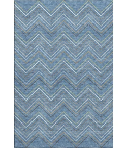 Addison Mayfield Blue AMF2392 - 8ft. Round Rug