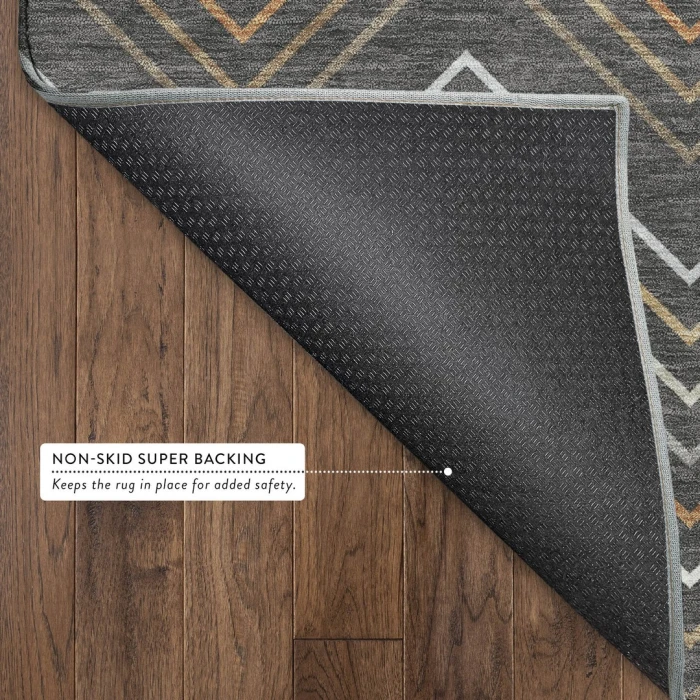 Addison Mayfield Gray AMF2392 - 8ft. Round Rug