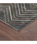 Addison Mayfield Gray AMF2392 - 8ft. Round Rug