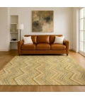 Addison Mayfield Gold AMF2392 - 8ft. Round Rug