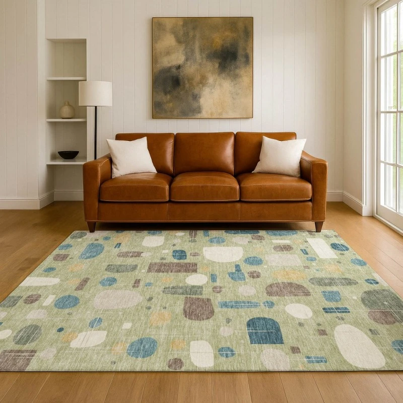 Addison Mayfield Green AMF2393 5ft. x 7ft. 6in. Rect. Rug