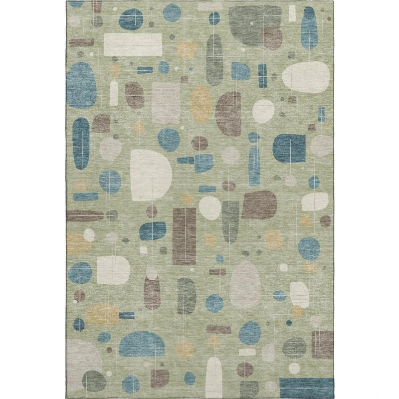 Addison Mayfield Green AMF2393 5ft. x 7ft. 6in. Rect. Rug