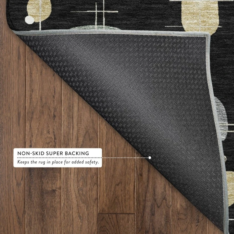 Addison Mayfield Black AMF2393 8ft. x 10ft. Rect. Rug