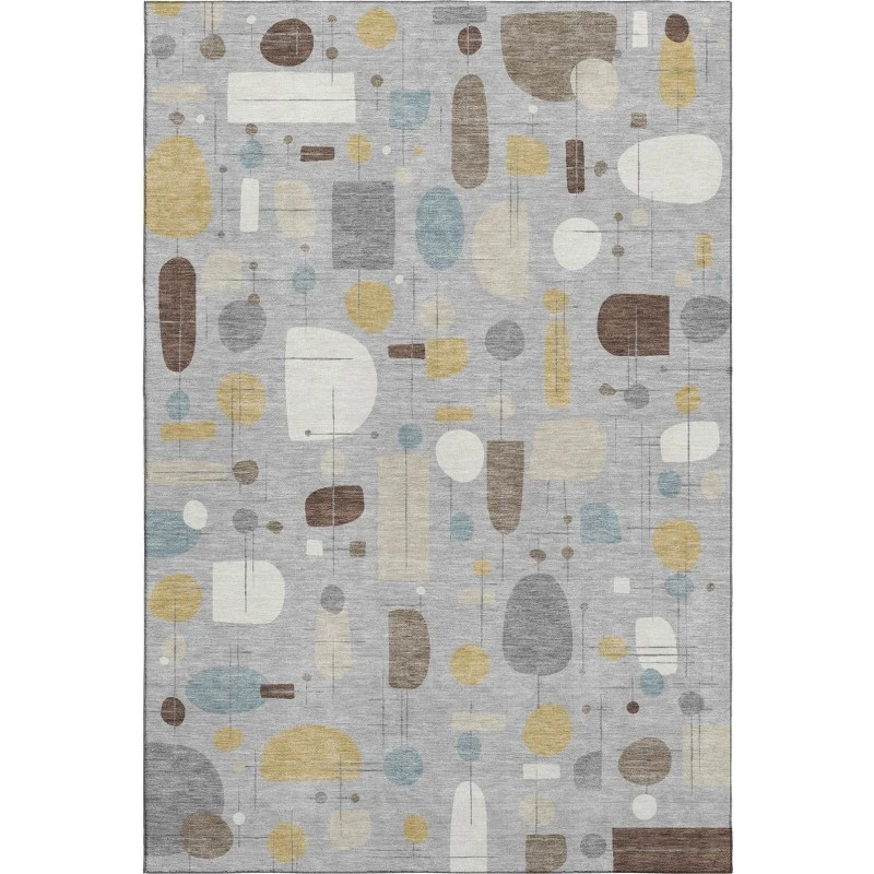 Addison Mayfield Gray AMF2393 5ft. x 7ft. 6in. Rect. Rug