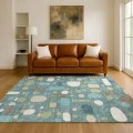 Addison Mayfield Teal AMF2393 2ft. 3in. x 7ft. 6in. Rect. Rug