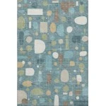 Addison Mayfield Teal AMF2393 5ft. x 7ft. 6in. Rect. Rug