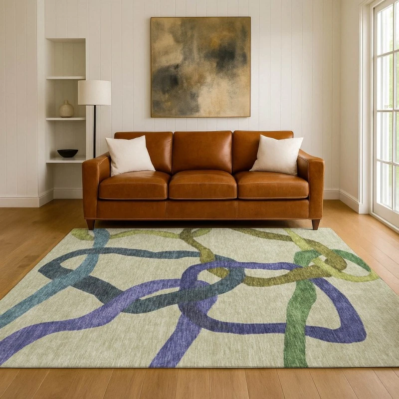 Addison Mayfield Green AMF2394 5ft. x 7ft. 6in. Rect. Rug