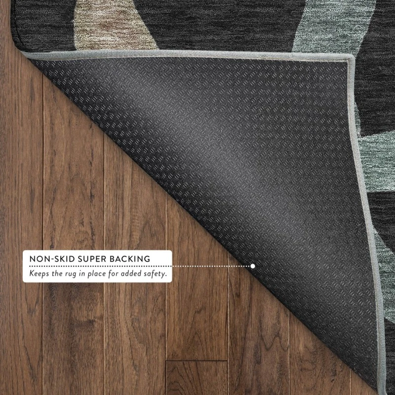 Addison Mayfield Black AMF2394 2ft. 3in. x 7ft. 6in. Rect. Rug