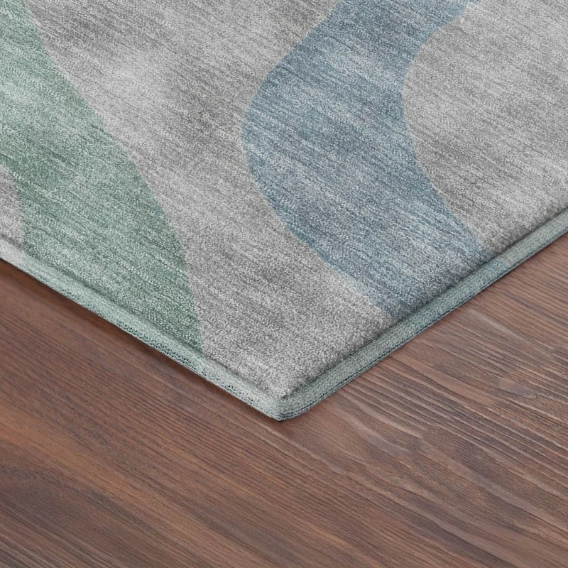 Addison Mayfield Gray AMF2394 - 8ft. Round Rug