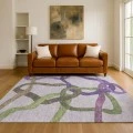 Addison Mayfield Purple AMF2394 5ft. x 7ft. 6in. Rect. Rug