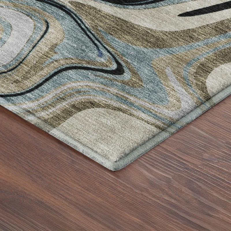 Addison Mayfield Black AMF2395 5ft. x 7ft. 6in. Rect. Rug
