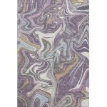 Addison Mayfield Purple AMF2395 5ft. x 7ft. 6in. Rect. Rug