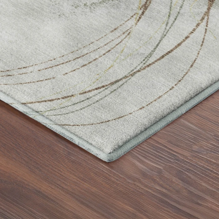 Addison Mayfield Green AMF2396 - 8ft. Round Rug