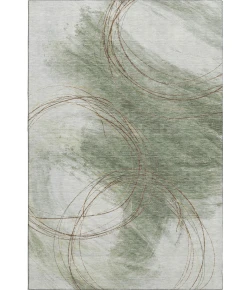 Addison Mayfield Green AMF2396 - 8ft. Round Rug