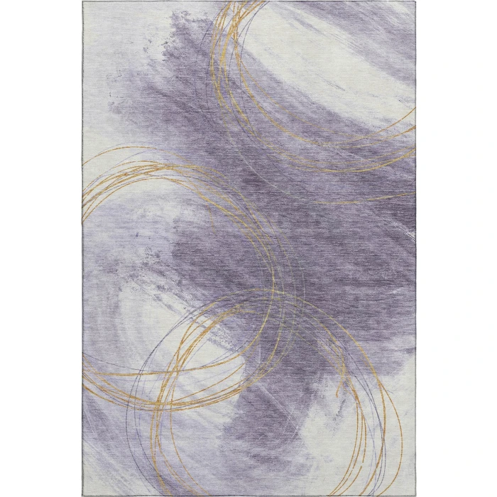 Addison Mayfield Purple AMF2396 5ft. x 7ft. 6in. Rect. Rug