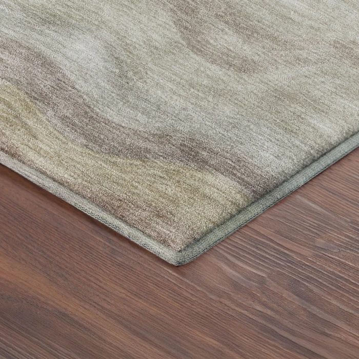 Addison Mayfield Brown AMF2397 - 8ft. Round Rug