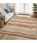 Addison Mayfield Orange AMF2397 2ft. 3in. x 7ft. 6in. Rect. Rug