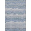 Addison Mayfield Blue AMF2397 - 8ft. Round Rug