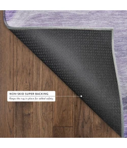 Addison Mayfield Purple AMF2397 - 8ft. Round Rug