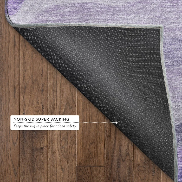 Addison Mayfield Purple AMF2397 - 8ft. Round Rug