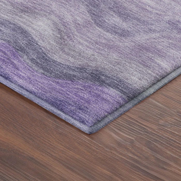 Addison Mayfield Purple AMF2397 - 8ft. Round Rug