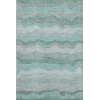 Addison Mayfield Teal AMF2397 - 8ft. Round Rug
