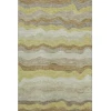 Addison Mayfield Gold AMF2397 - 8ft. Round Rug