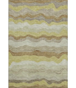 Addison Mayfield Gold AMF2397 - 8ft. Round Rug