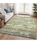 Addison Mayfield Green AMF2398 - 8ft. Round Rug