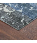 Addison Mayfield Blue AMF2398 - 8ft. Round Rug