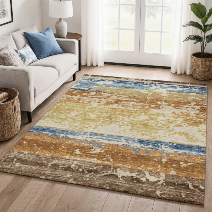Addison Mayfield Gold AMF2398 9ft. x 12ft. Rect. Rug