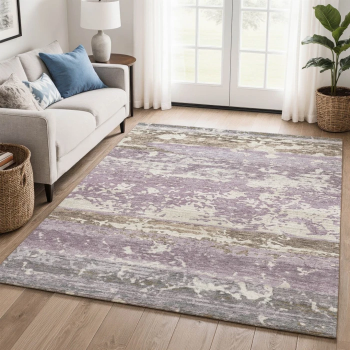 Addison Mayfield Purple AMF2398 9ft. x 12ft. Rect. Rug