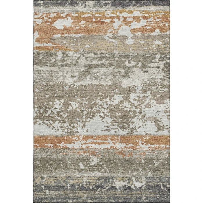 Addison Mayfield Brown AMF2398 - 8ft. Round Rug